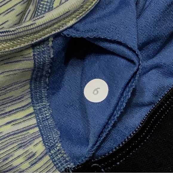 Lululemon No Limits Tank Top Bra Attached Blue Tank | Size 6 | NWOT - Picture 7 of 10